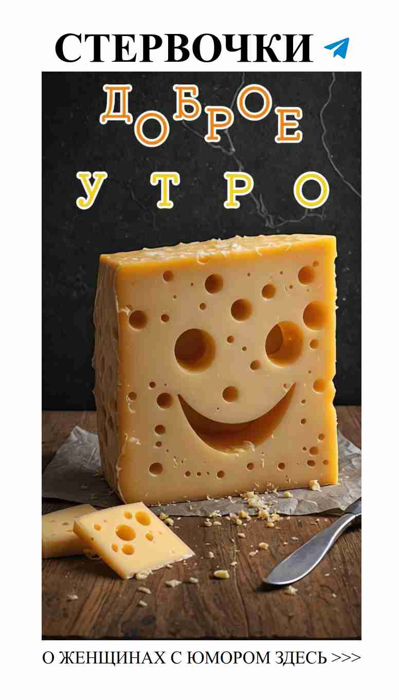 Сыр с улыбкой: Любовь и юмор в каждом кусочке