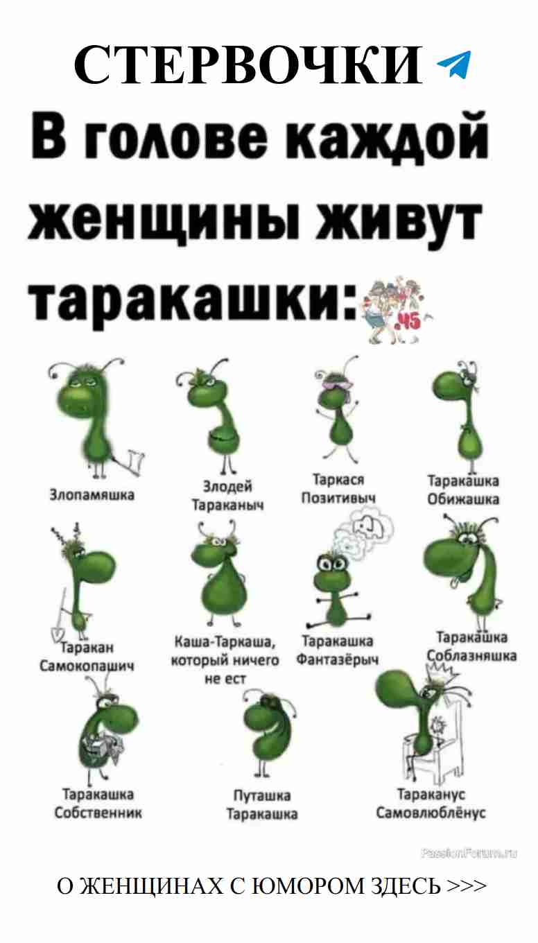 Таракашки в нашей голове: смешные истории о любви Таракашки в нашей голове: смешные истории о любви