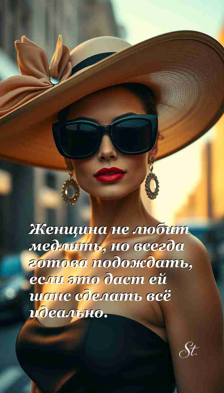 Женский юмор о жизни и идеалах без медлительности