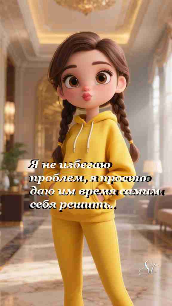 Женская философия: дайте проблемам время Женская философия: дайте проблемам время