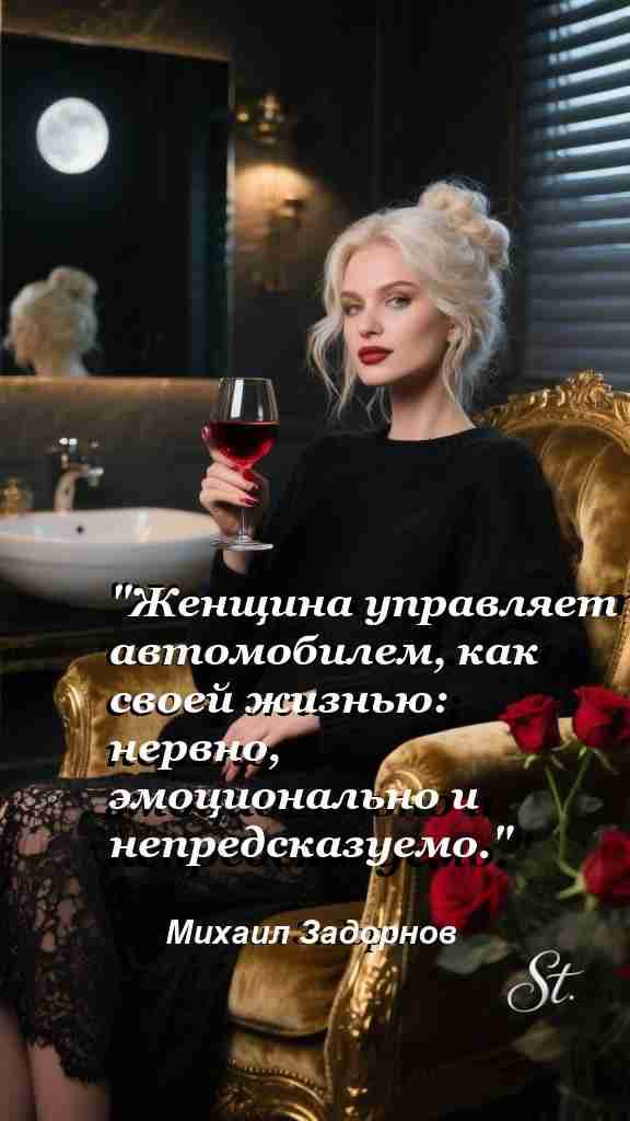 Женская мудрость в каждой эмоции за рулем Женская мудрость в каждой эмоции за рулем