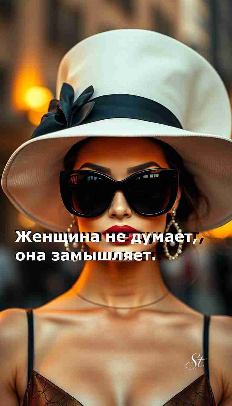 Женская интуиция и юмор о жизни с сарказмом