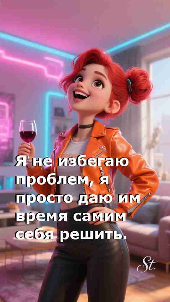 Проблемы решаются сами только с женской мудростью