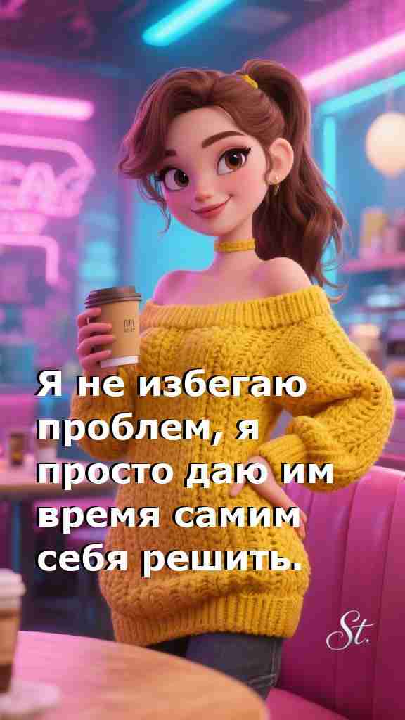 Женская мудрость: дайте проблемам время решить себя