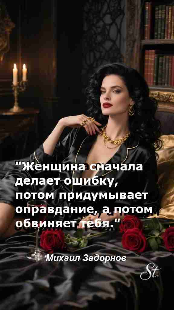 Ошибки и оправдания: мудрые цитаты для женщин