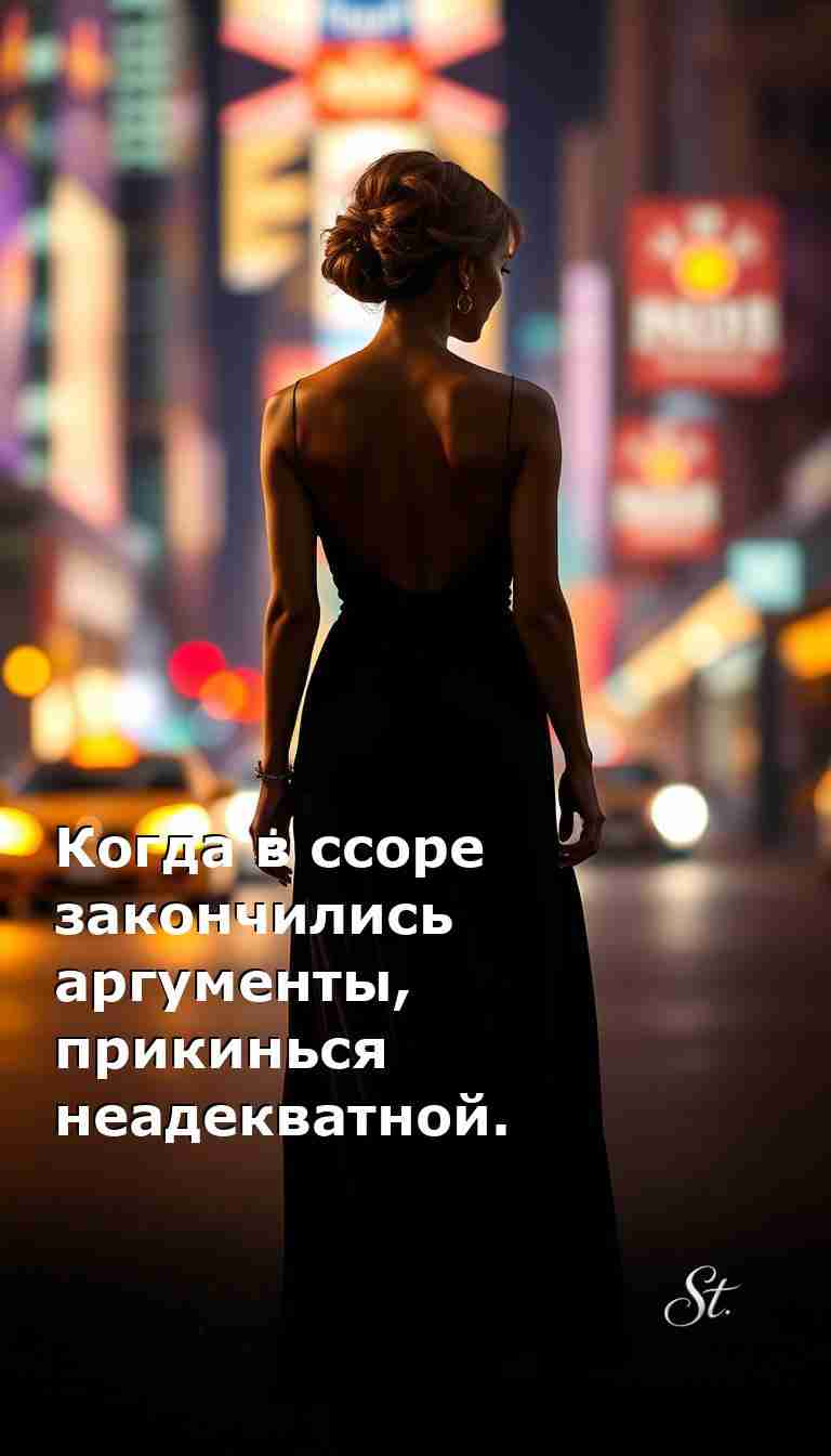 Когда аргументы закончились юмор включается