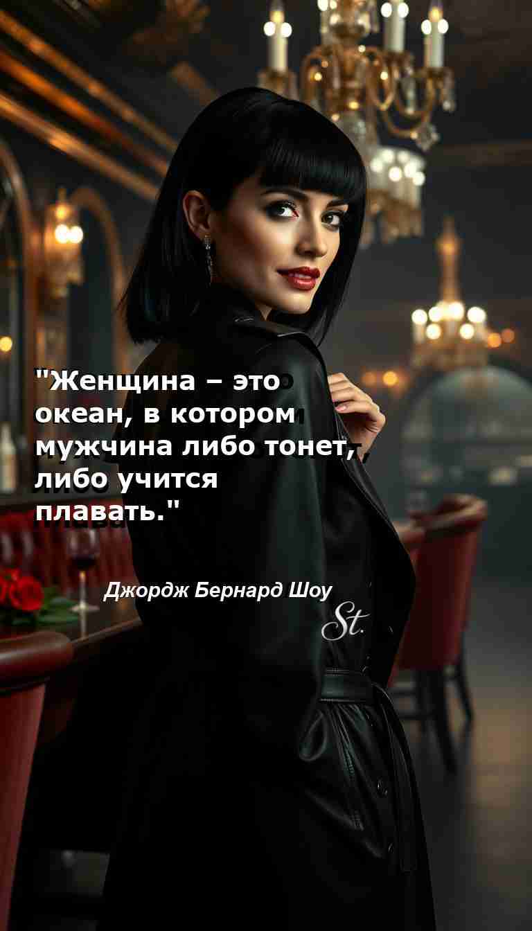 Женская мудрость о любви и жизни в цитате