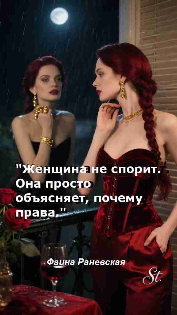 Женская мудрость в одной фразе для вдохновения