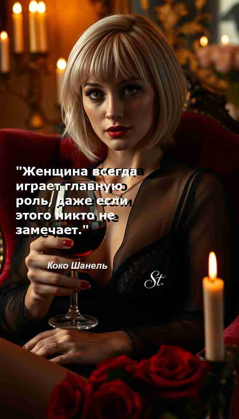 Главная роль женщины в жизни и любви