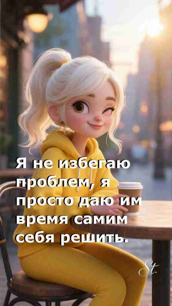 Женская мудрость: дайте проблемам время