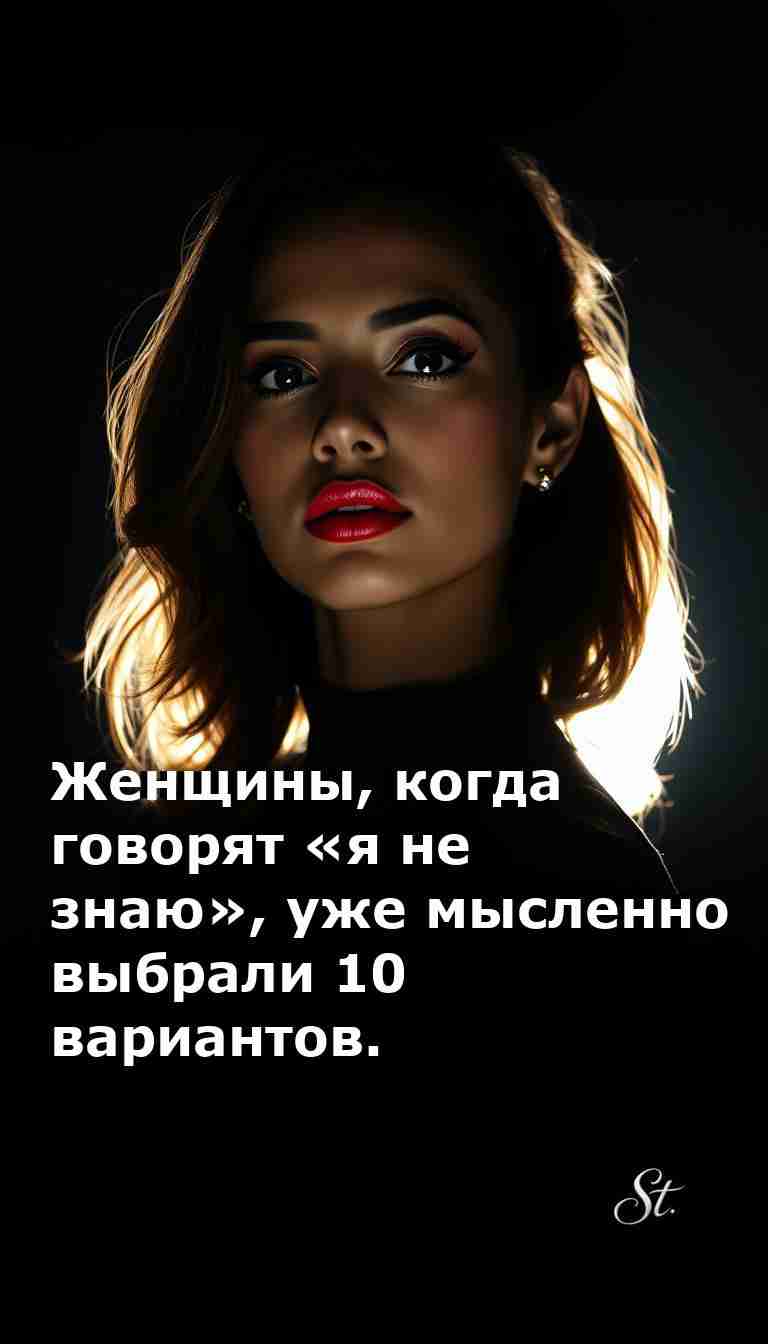 Женский юмор о том как мы принимаем решения