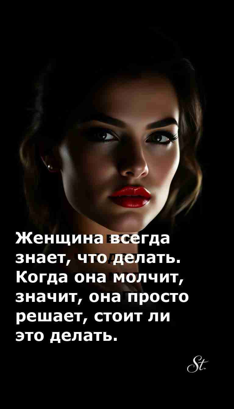 Женский юмор о жизни и молчании с сарказмом