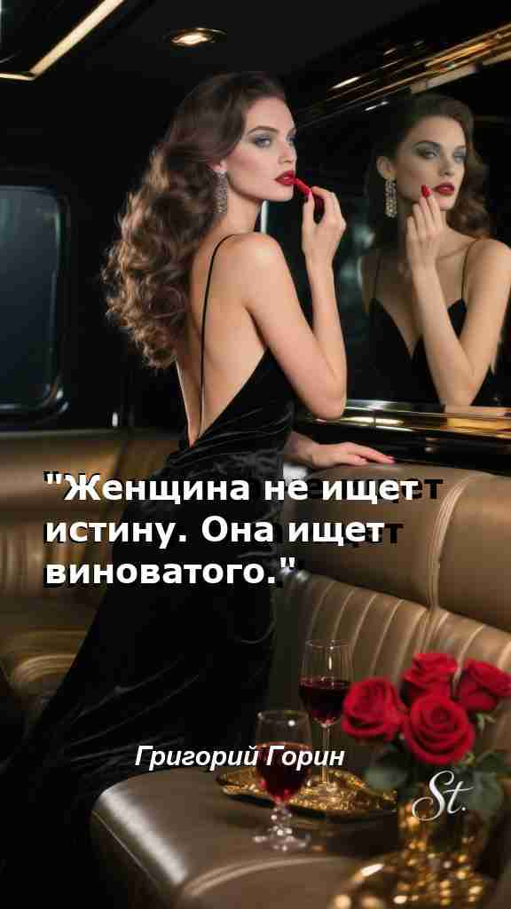 Женская мудрость: ищем виноватых или истину