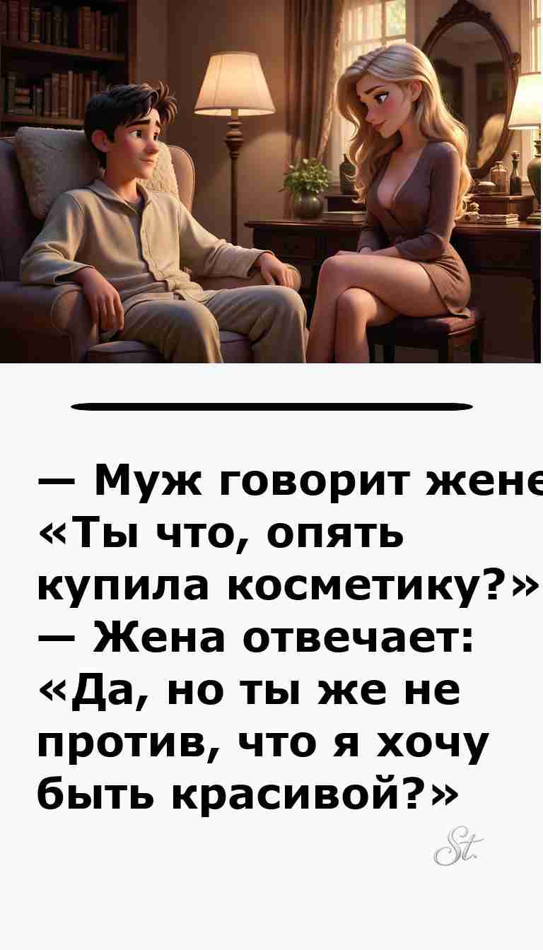 Смешные анекдоты о мужчинах и женщинах для хорошего настроения