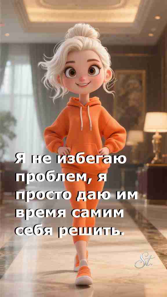 Женская философия: проблемы решаются сами собой