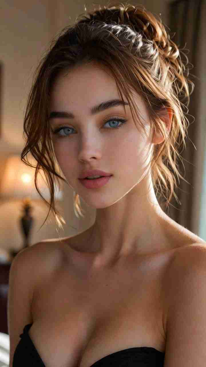 Естественная красота и уверенность стильной женщины