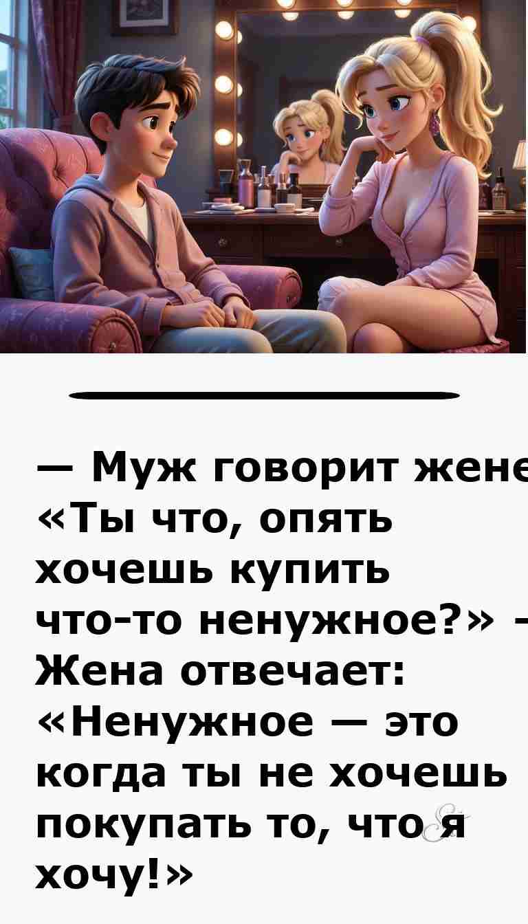 Смешные анекдоты о мужчинах и женщинах для хорошего настроения