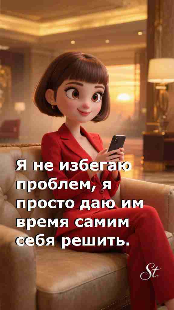 Проблемы решаются сами когда есть мудрость женщины