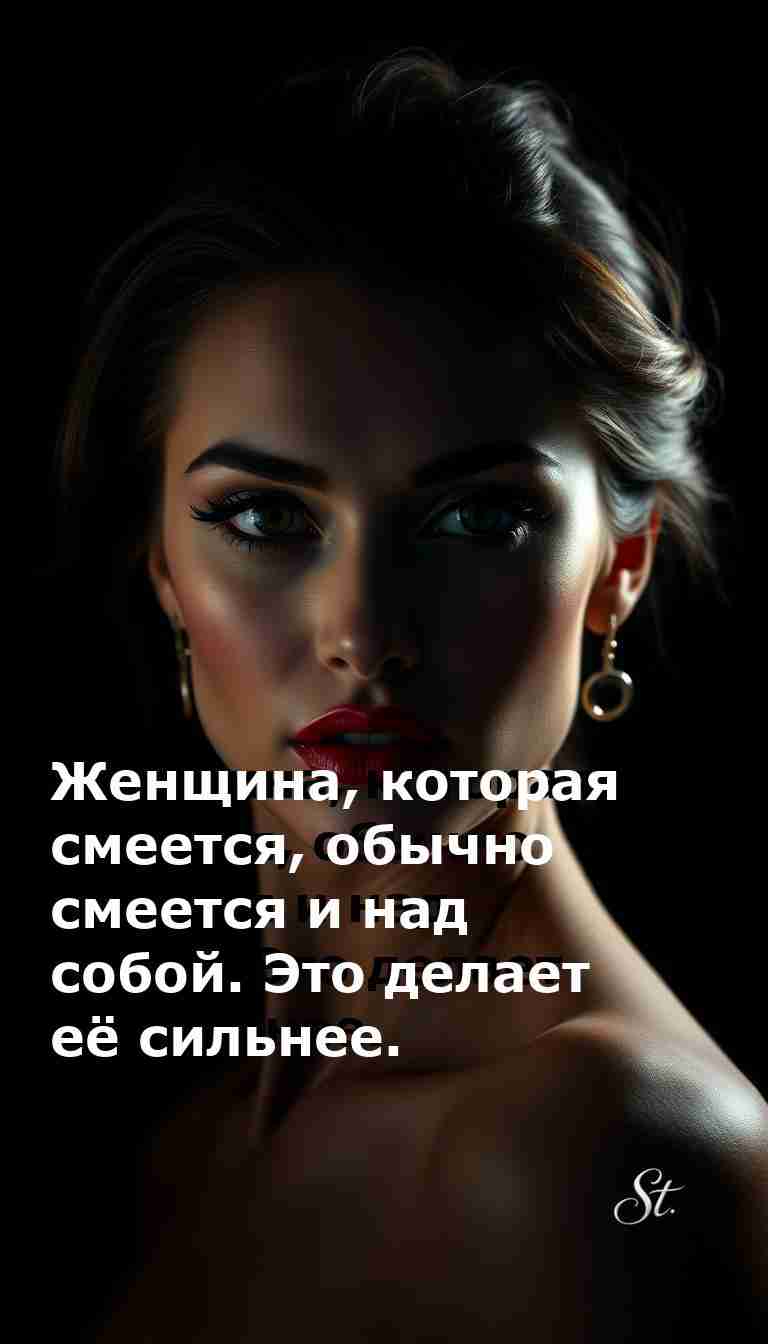 Смех и сила женщины через сарказм и юмор