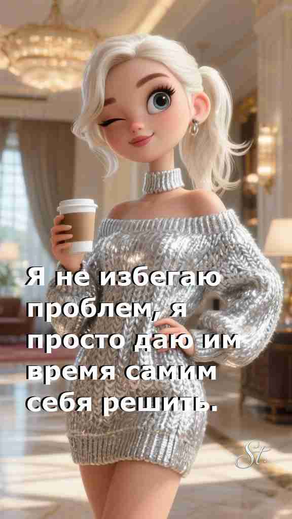 Дайте проблемам время решить себя мудро