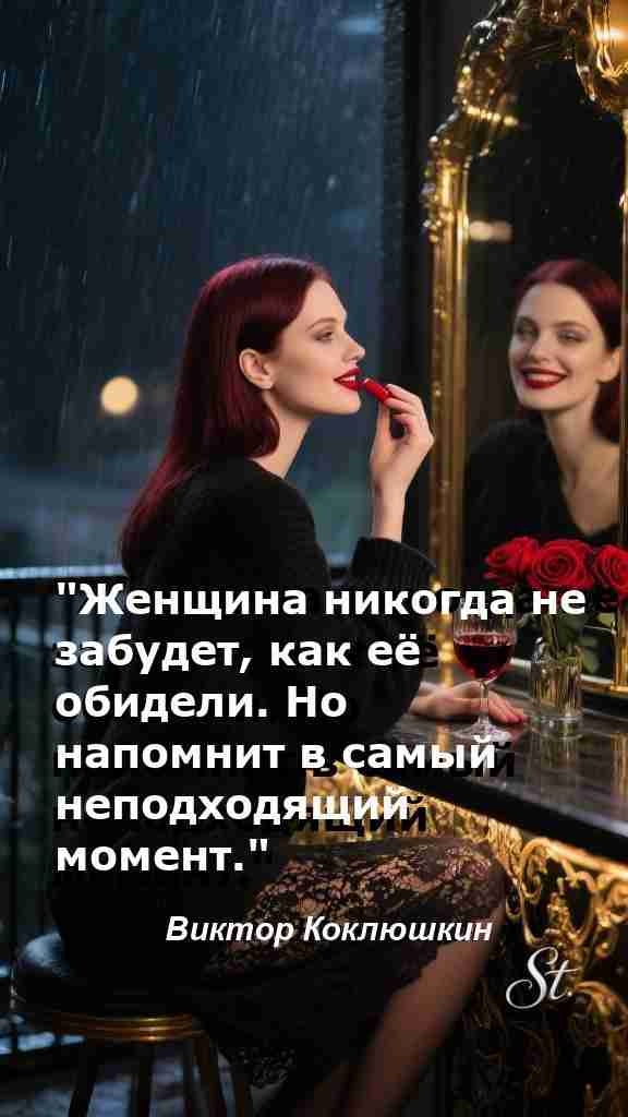 Никогда не забывайте свою женскую мудрость