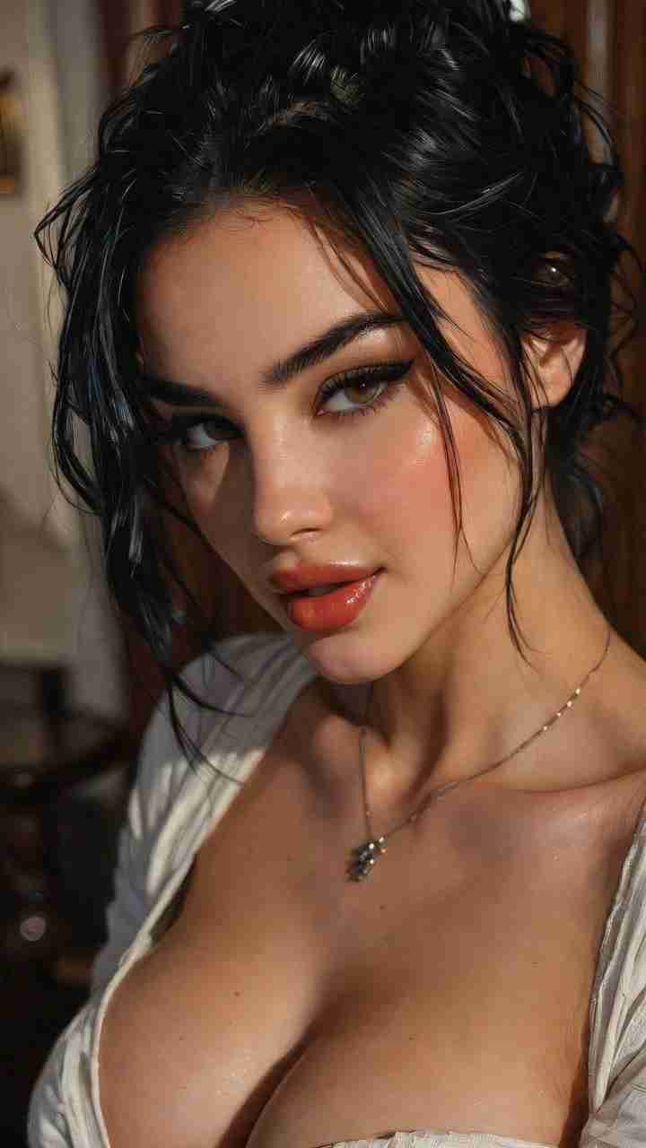 Современная женская красота и элегантность в портрете