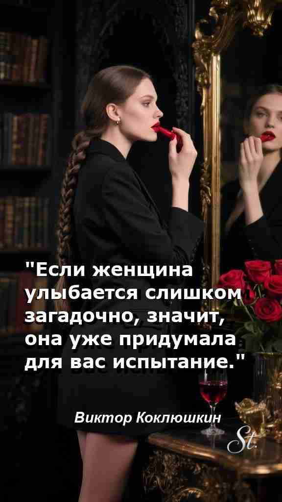 Улыбка женщины загадка и испытание для мужчин