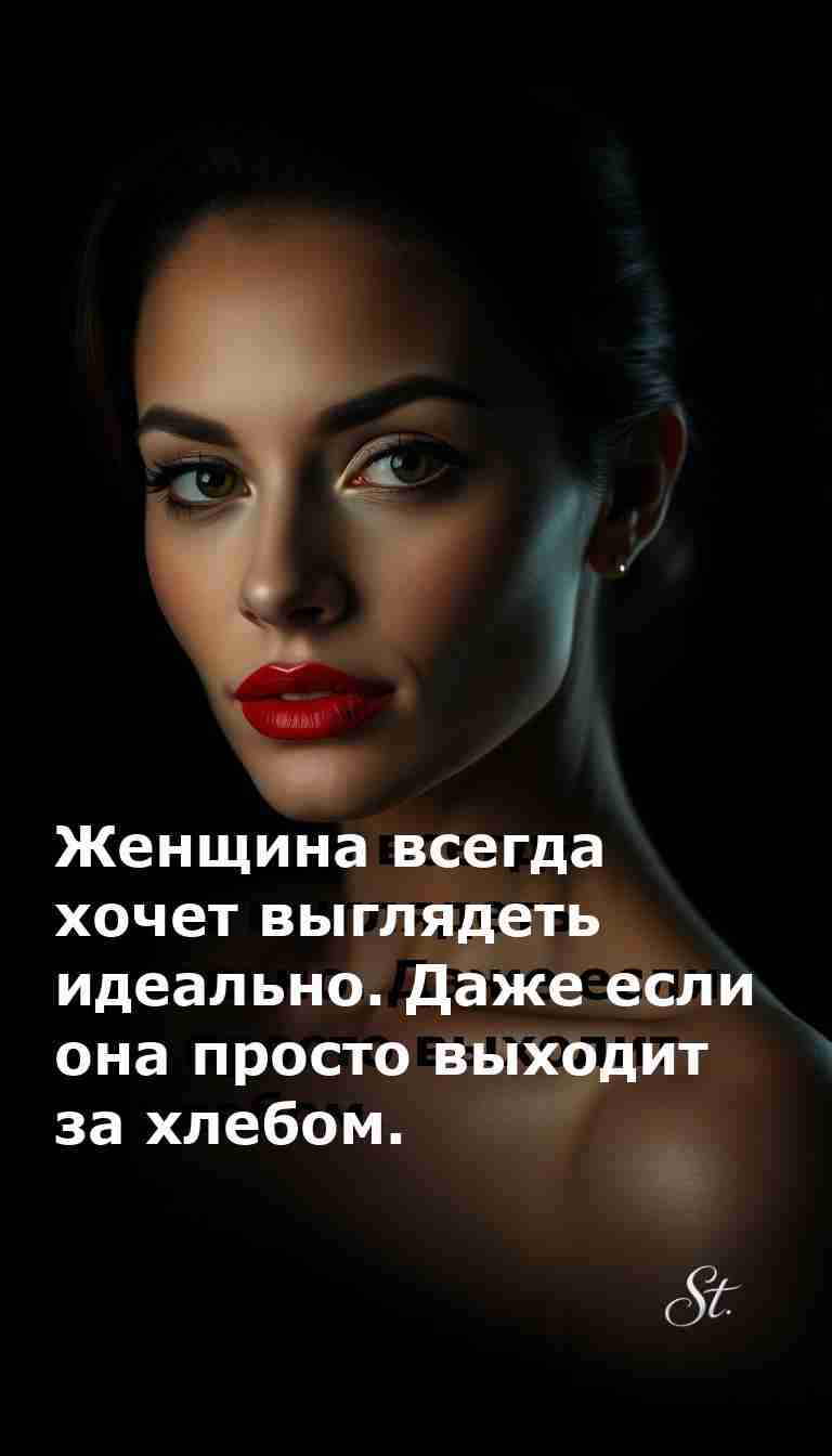 Идеал для выхода за хлебом с женским юмором