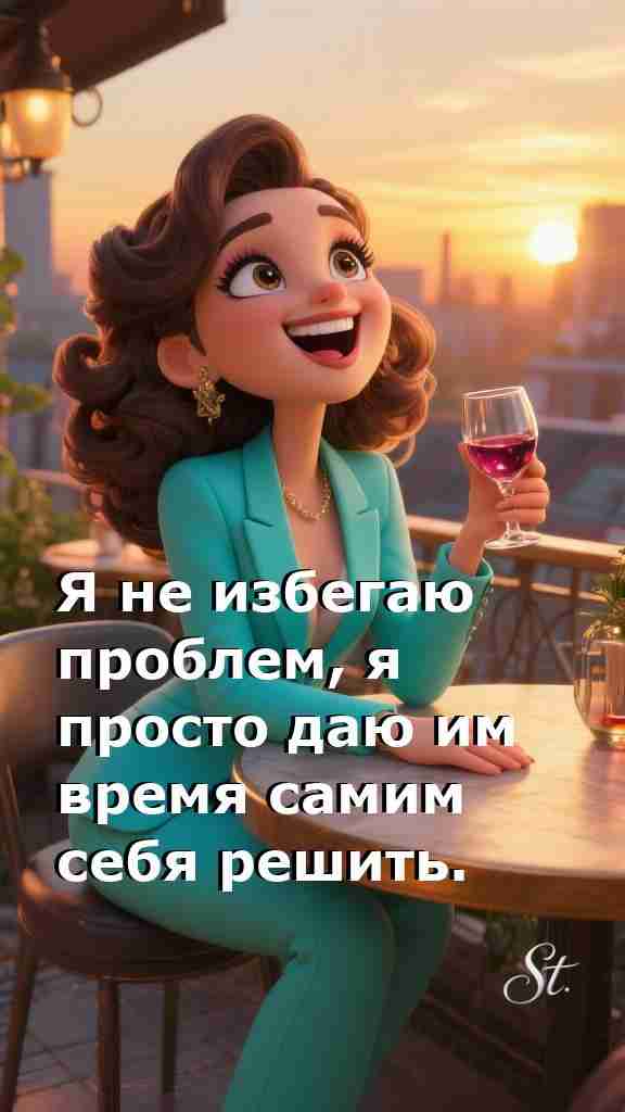 Проблемы сами решаются мудростью женщины