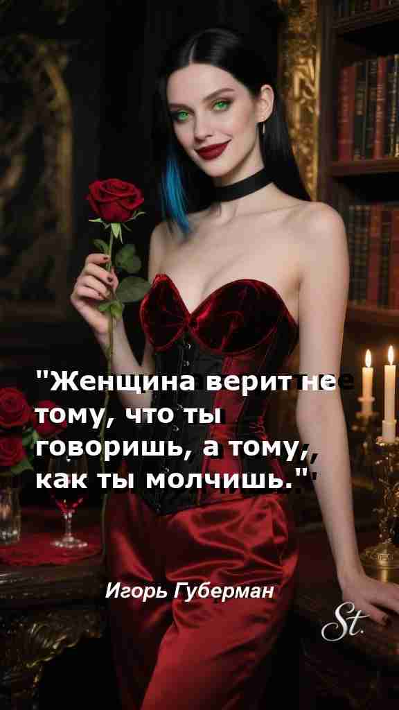 Молчание и мудрость женщины в одной цитате