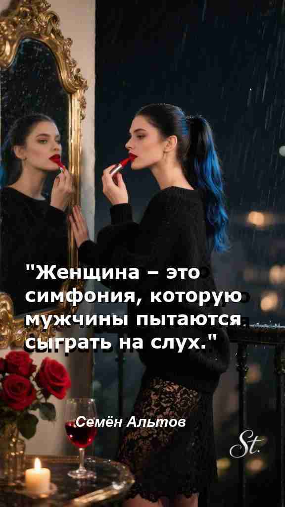 Симфония женщины вдохновляющие цитаты для жизни