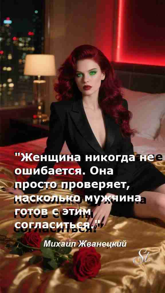 Уверенность и мудрость в каждой женщине